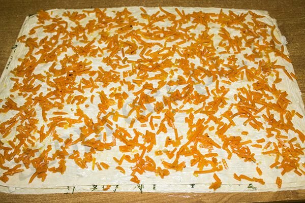 Рулет из лаваша с курицей