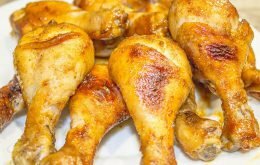 Голень в медово-соевом соусе в духовке