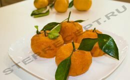 салат мандаринки