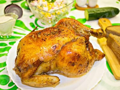 курица в соевом соусе в духовке