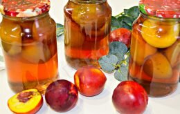 как сварить компот из нектарин