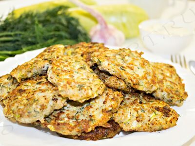 как приготовить котлеты с кабачком