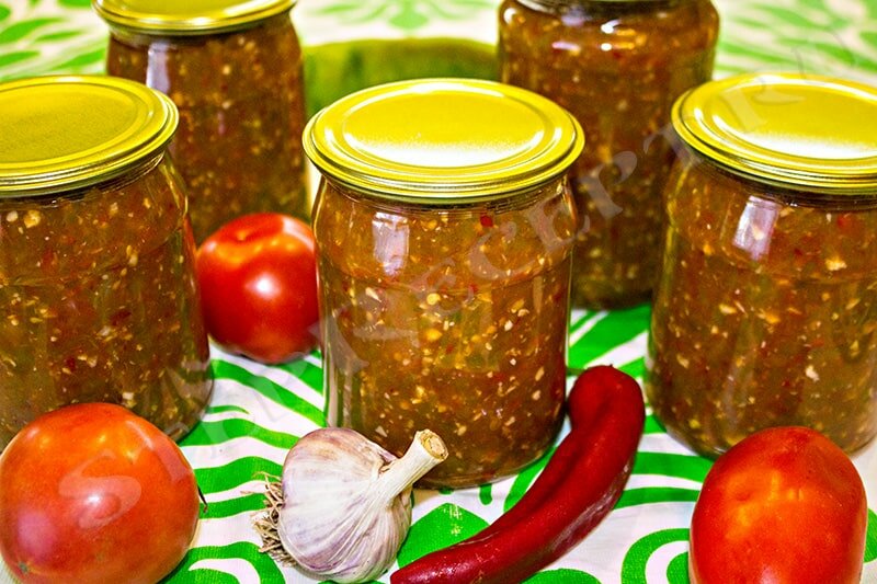 как приготовить аджику кобра на зиму