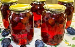 как сделать компот из сливы