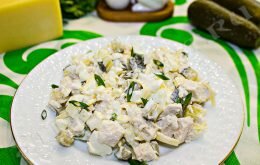 салаты на Новый год 2022