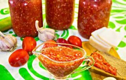 как приготовить аджику без варки