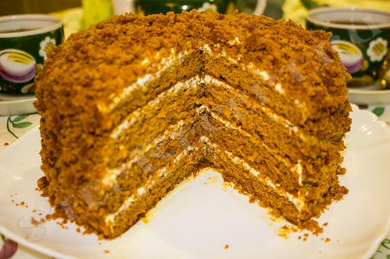 торт медовик рецепт