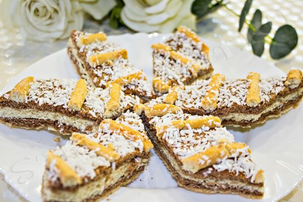 печенье с кокосом