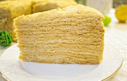 торт медовик классический