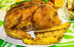 курица в духовке на праздничный стол