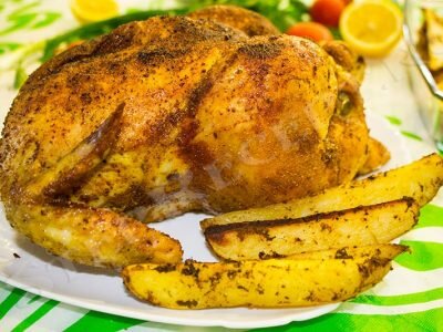 курица в духовке на праздничный стол