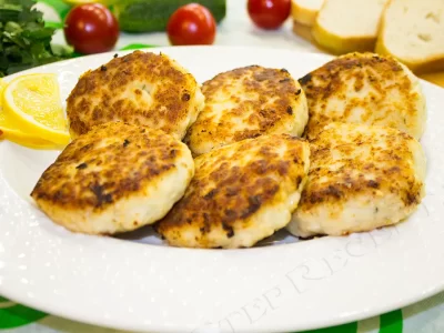 рыбные котлеты из щуки