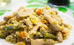 Теплый Салат из Кус-Куса