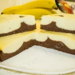 Шоколадно-Творожный Пирог с Бананом