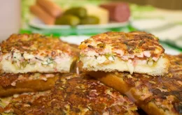 Как Приготовить Горячие Бутерброды на Сковороде