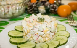 салат кукуруза крабовые