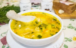 куриный суп с лапшой