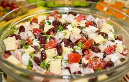 как приготовить салат фасолевый