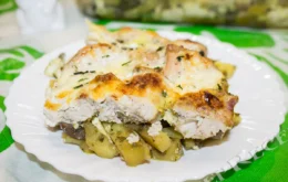 филе куриное запеченное в духовке с картошкой