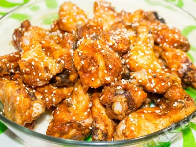 Крылышки куриные в духовке - просто и вкусно