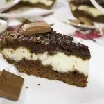 Шоколадно – творожный тертый пирог