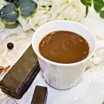 вкусный шоколадный кисель